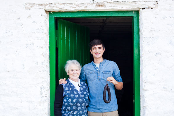 donal skehan with black pudding